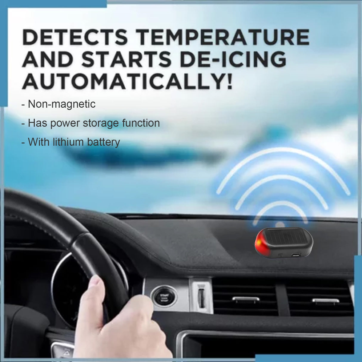 Interference Anti-Freeze Device, Car Window Glass In Winter Anti-Snow Cover Interference Anti-Freeze And Snow Device - V.I.P Digital Presence
