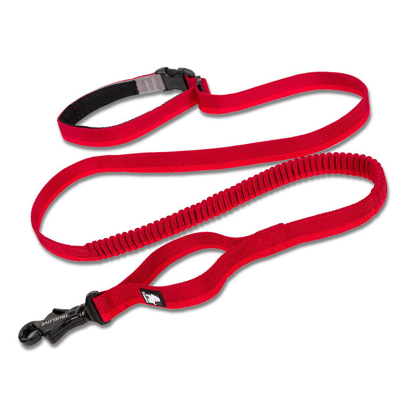 Pet dog leash with elastic cushioning suitable for outdoor activities such as running and waist tying - V.I.P Digital Presence