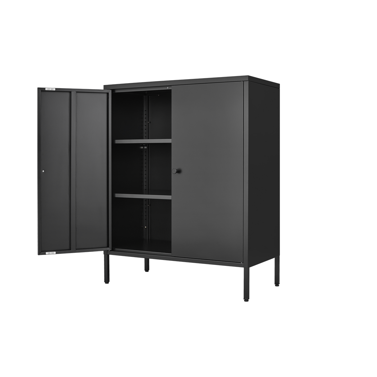 Kitchen Buffet Server Table Accent Sideboard Cupboard Server Buffet Console Table with Doors Cabinet - V.I.P Digital Presence