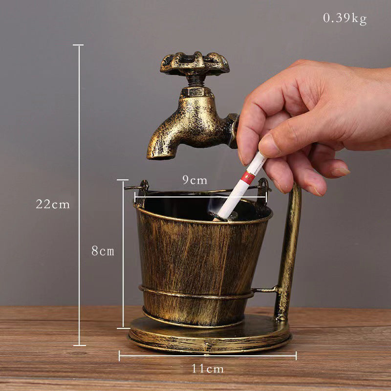 Retro creative home ashtray, large bar living room office KTV ornaments, personality trends, multi-function - V.I.P Digital Presence