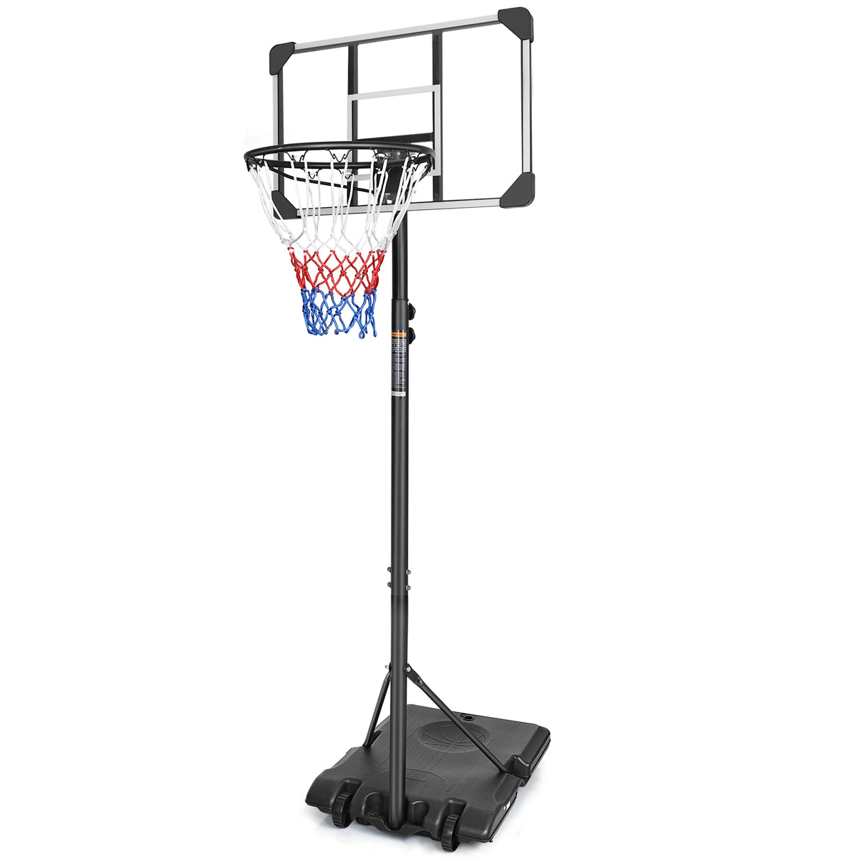 Portable Basketball Goal System with Stable Base and Wheels - V.I.P Digital Presence