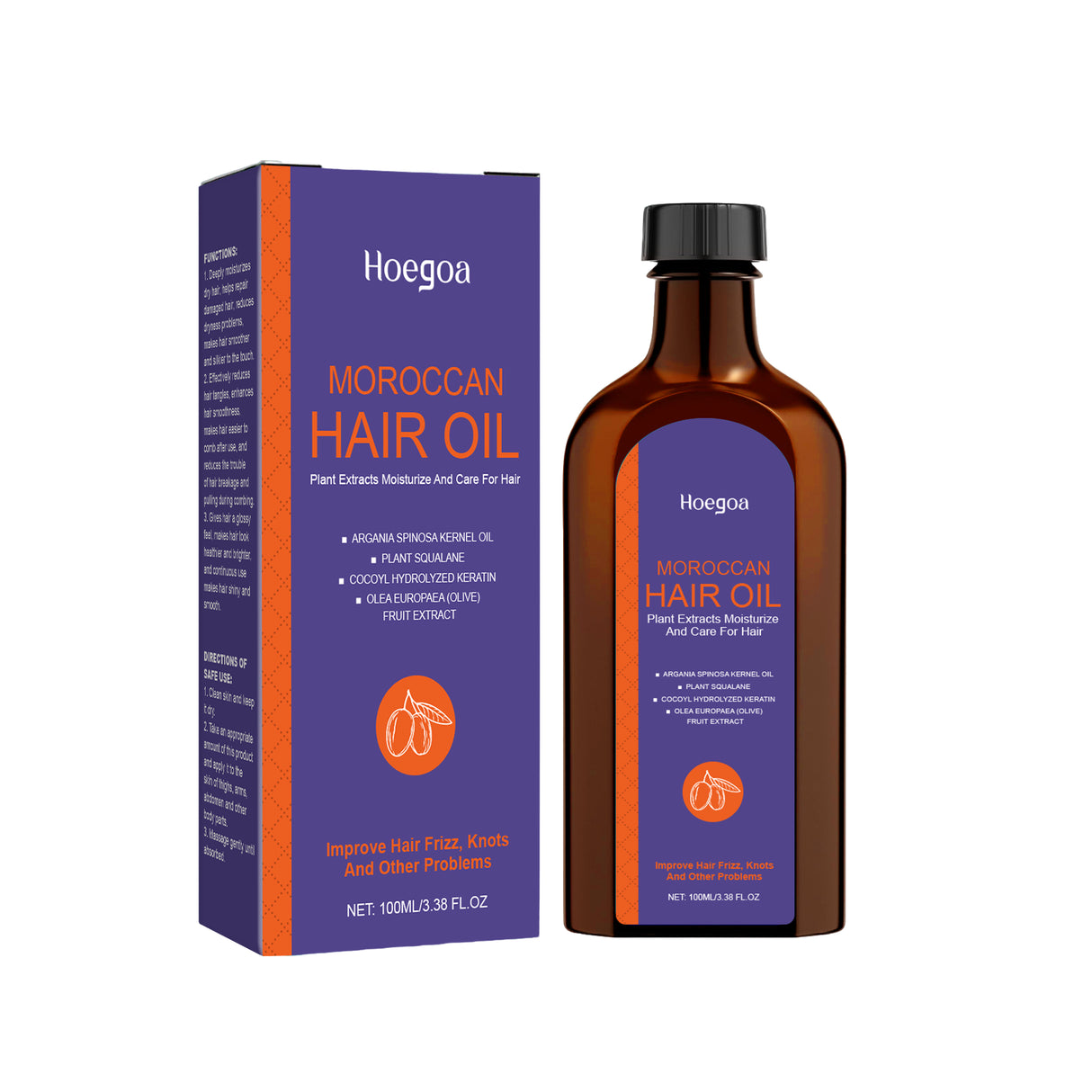 Morocco Hair Care Essential Oil Nourishes Moisturizing Hair Care Supple Essence Improves Dryness And Tangles - V.I.P Digital Presence