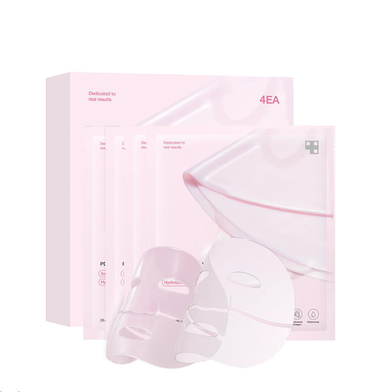 PDRN PINK COLLAGEN GEL MASK Pink Collagen facial mask Jelly Split facial mask - V.I.P Digital Presence