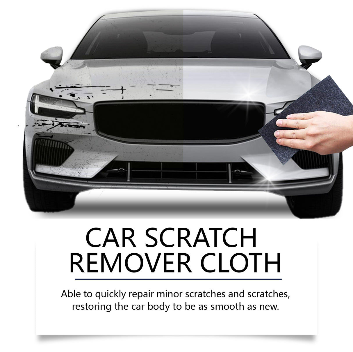 Automotive Nano Scratch Repair Cloth, Automotive Paint Scratch Water Stain Cleaning Repair And Maintenance Portable Cloth - V.I.P Digital Presence