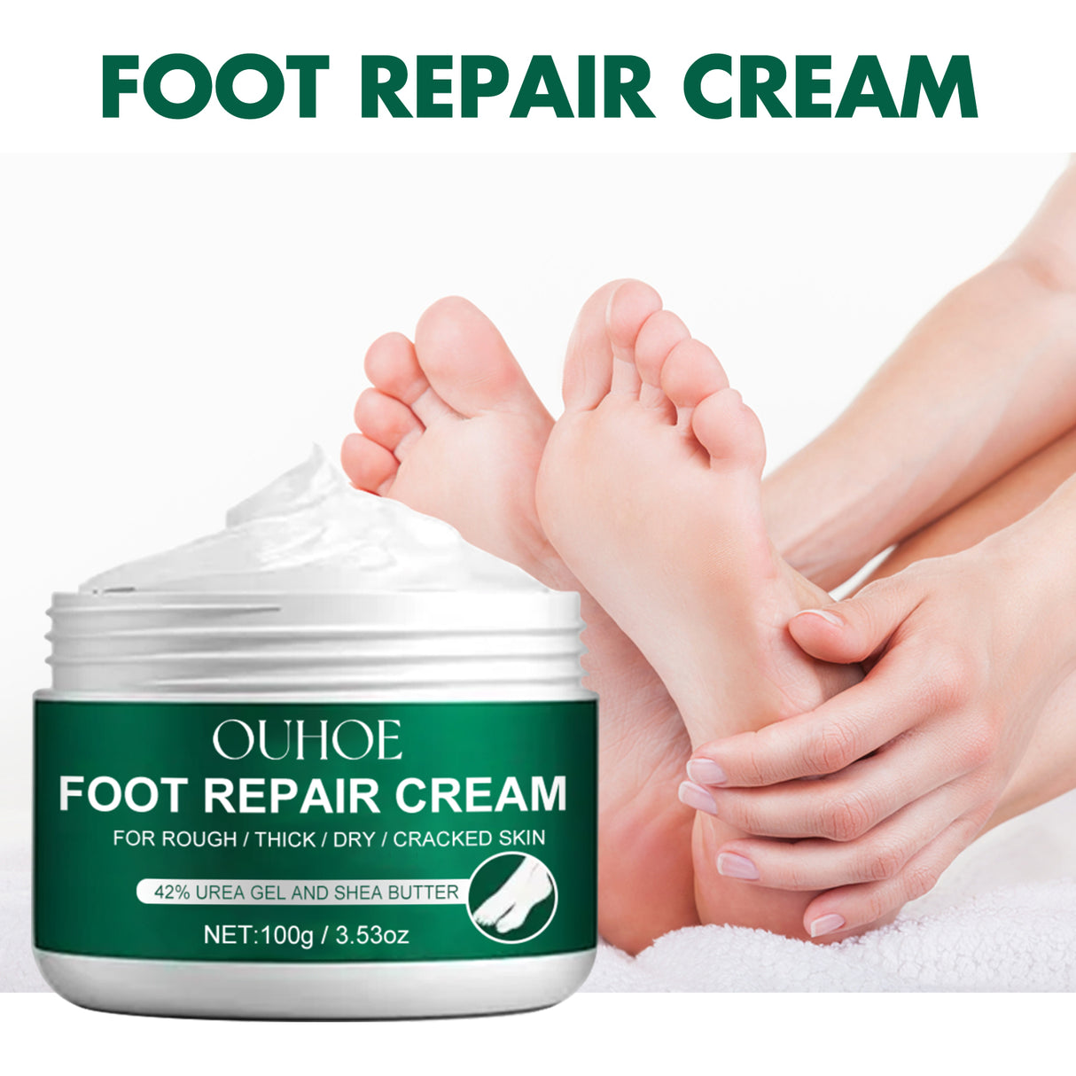 Foot Repair Cream, Repair Heel Crack Dry Itching Skin Nourishing Moisturizing Moisturizing Foot Care Cream - V.I.P Digital Presence
