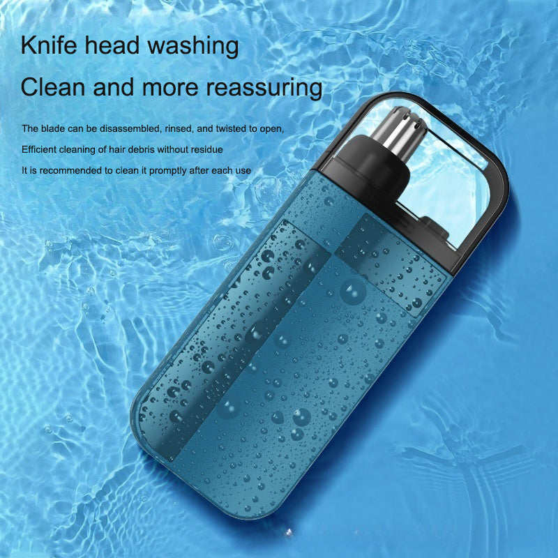 Electric nose hair trimmer charging version portable men's repair tool small nose hair trimmer nose hair clipper, divine tool - V.I.P Digital Presence