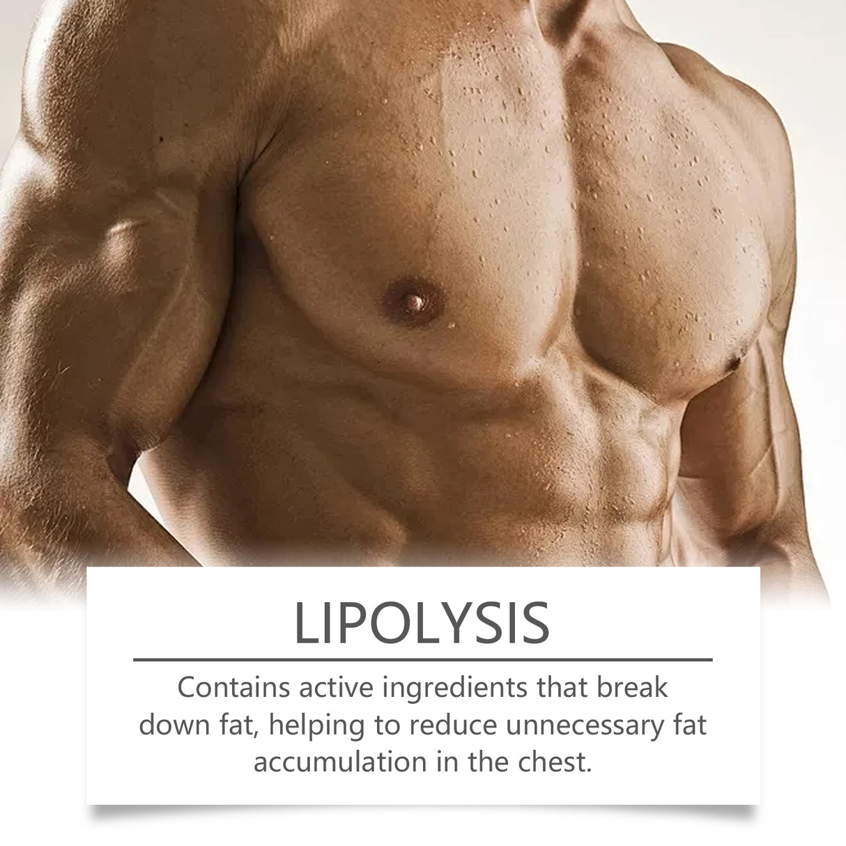 Men's Chest Treatment Oil Gently Nourishes The Elasticity Of Men's Chest Massage