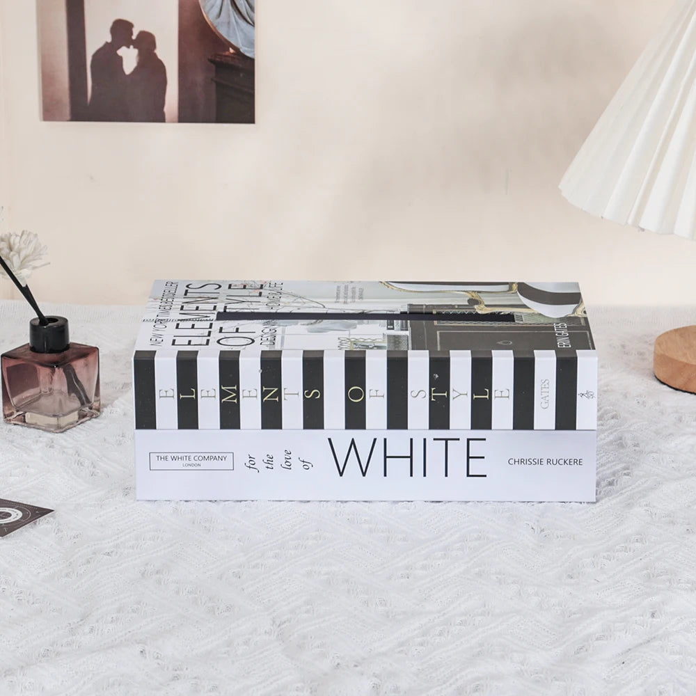Book Style Tissue Box Napkin Holder Case Paper Box Container Fashion Hotel Storage Box Home Table Decoration Ornaments - V.I.P Digital Presence