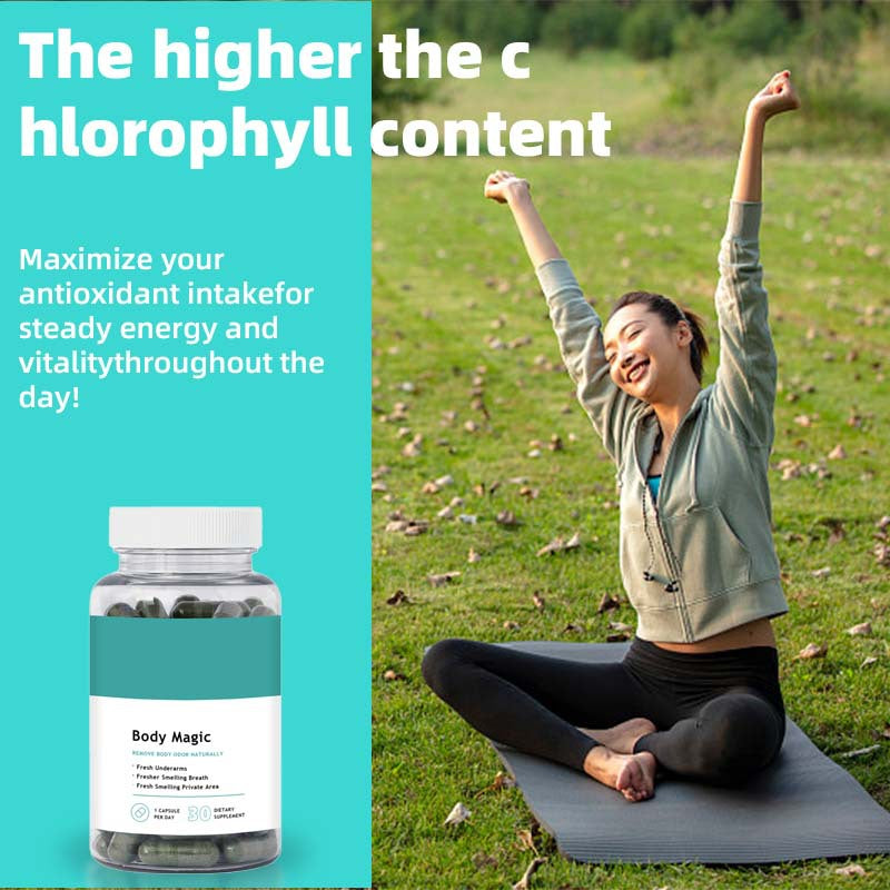 Body Magic Chlorophyll Capsules - V.I.P Digital Presence
