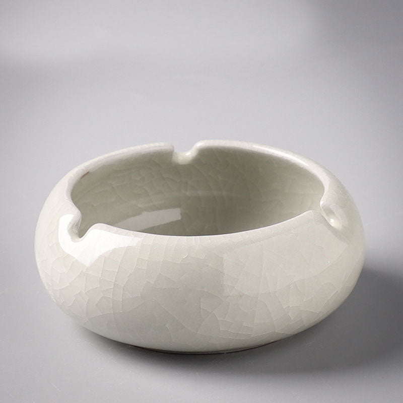 Ceramic ashtray home living room office personality creative retro anti-fly ash ashtray - V.I.P Digital Presence