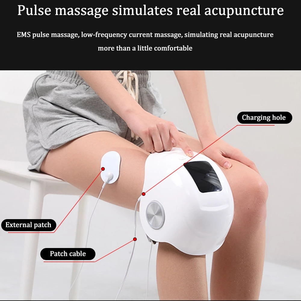 Knee Massager Knee Paint Pain Hot Compress Old Cold Leg Knee Pad Warm Physical Therapy For Middle-Aged And Elderly Men And Women - V.I.P Digital Presence