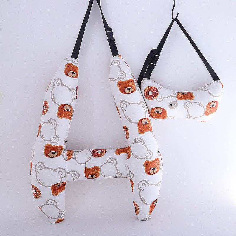 Car Sleeping Pillow Dual purpose Cotton Breathable Summer Car Adult Adult Children Washed Pillow Interior Supplies - V.I.P Digital Presence