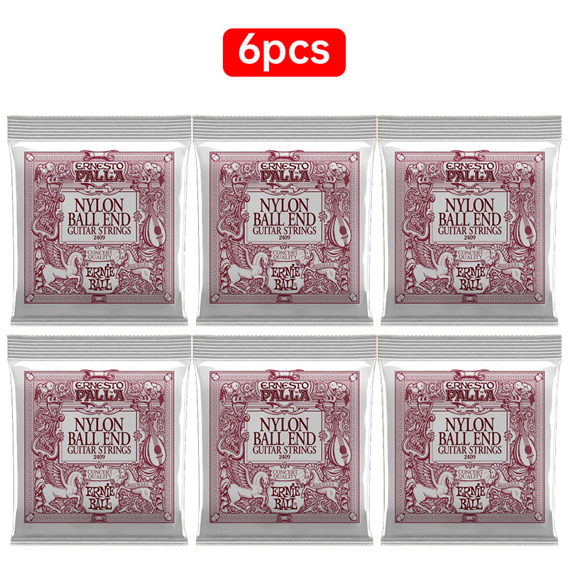 6 sets of Ernie Ball 2003-2008Folk strings,2403-2409classical strings for electric & acoustic guitars - V.I.P Digital Presence