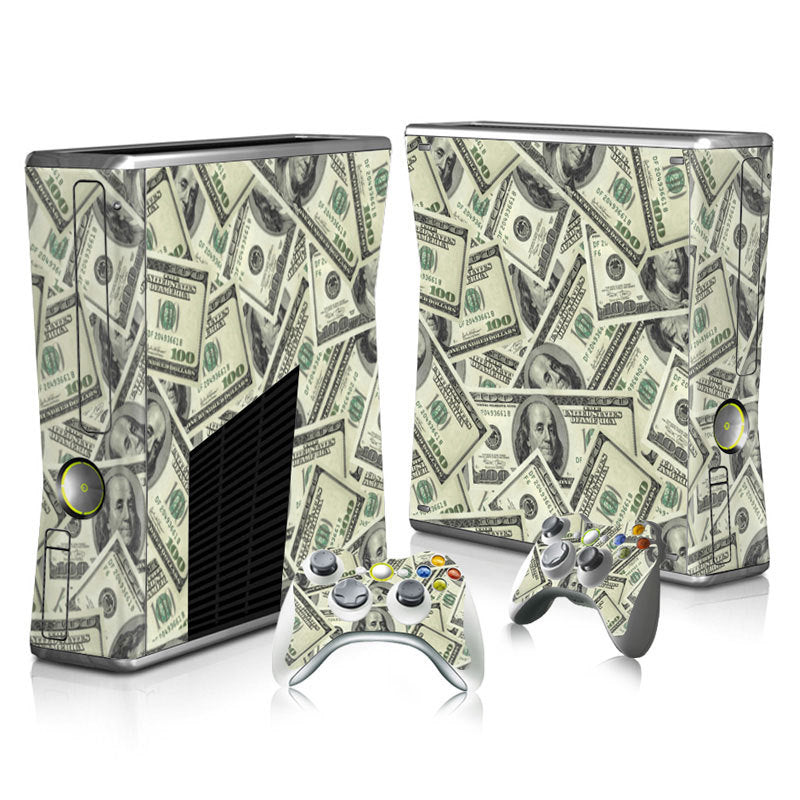Xbox 360 Slim Full Body Color Membrane Stickers with Scratch-Resistant Protection - V.I.P Digital Presence