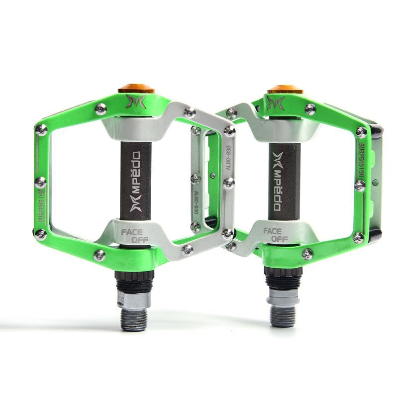 Mpeda Dead Fly Mountain Bike Bearing Pedal Ultra-Light CNC Aluminum Alloy Anti-Skid Two Peilin Pedal