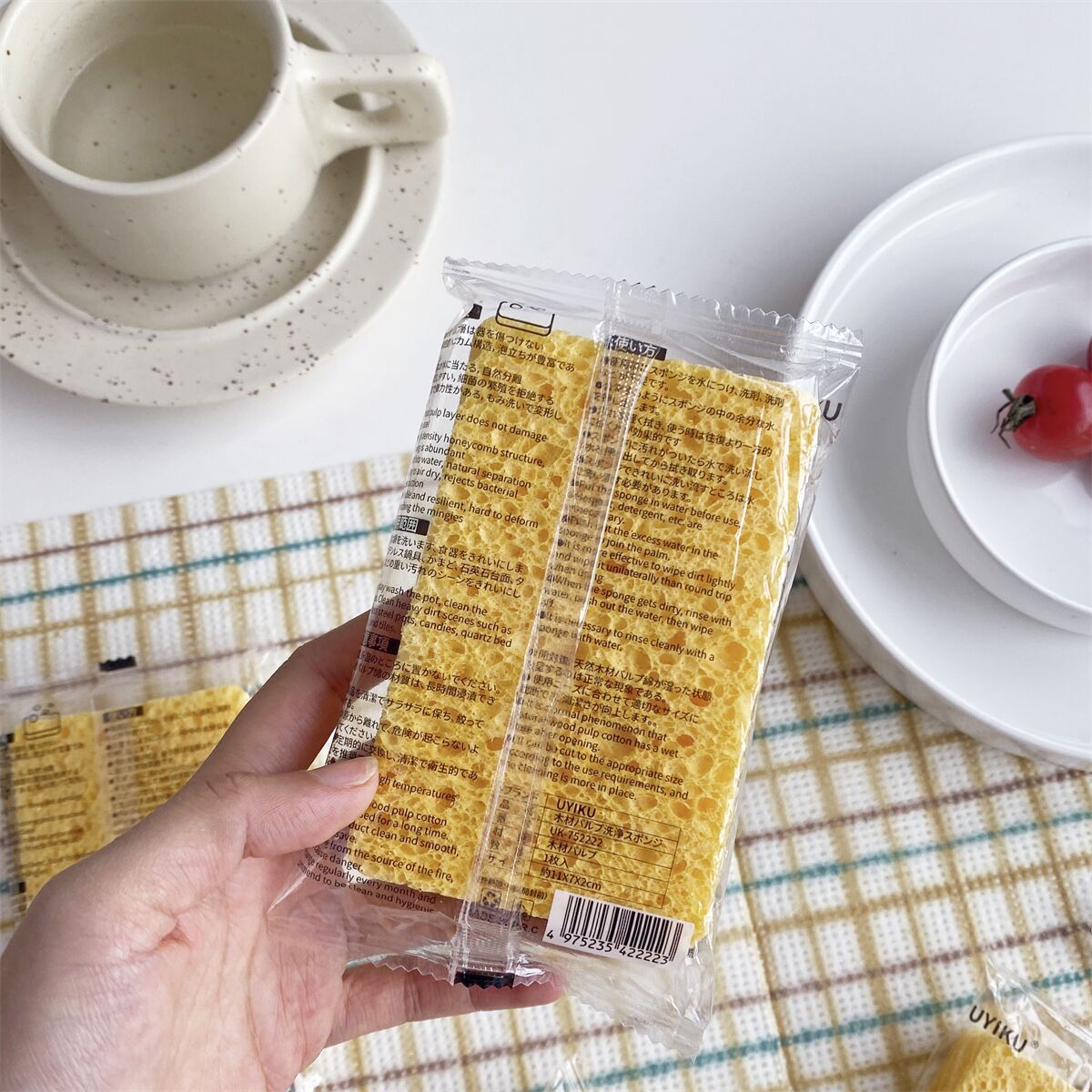 Kitchen Multi-Functional Cleaning Sponge Brush To Remove Oily Cleaning Block High-Density Water Absorption Descaling Dish Washing Brush - V.I.P Digital Presence