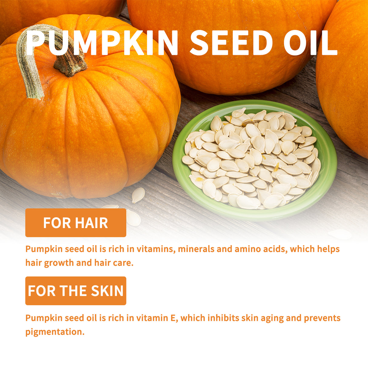Pumpkin Seed Oil Moisturizes And Repair Hair Root, Firming Hair, Smoothing And Strengthening Hair Care Essential Oil - V.I.P Digital Presence
