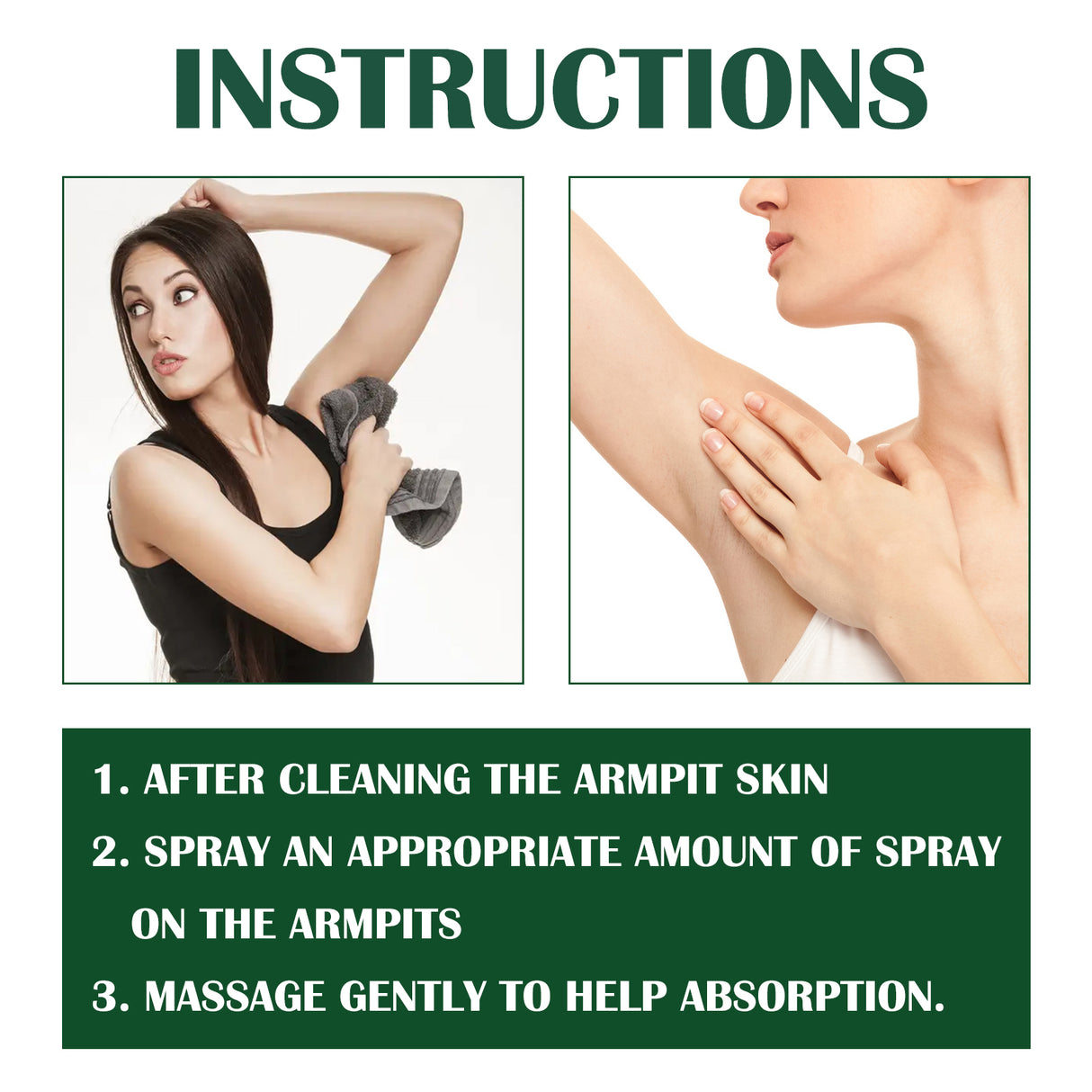 Body Odor Remove Spray, Refreshing Underarm Antiperspirant Deodorant Long-Lasting Fragrance Spray - V.I.P Digital Presence