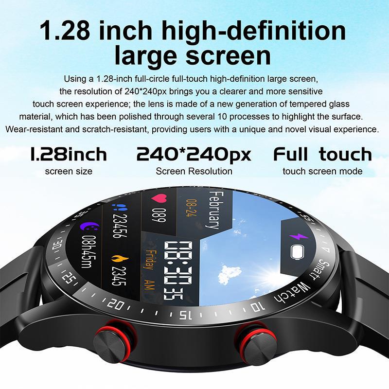 HW20 Smart Watch ECG+PPG Business Stainless Steel Strap 1.46 Large Screen Bluetooth Call Smart Watch - V.I.P Digital Presence