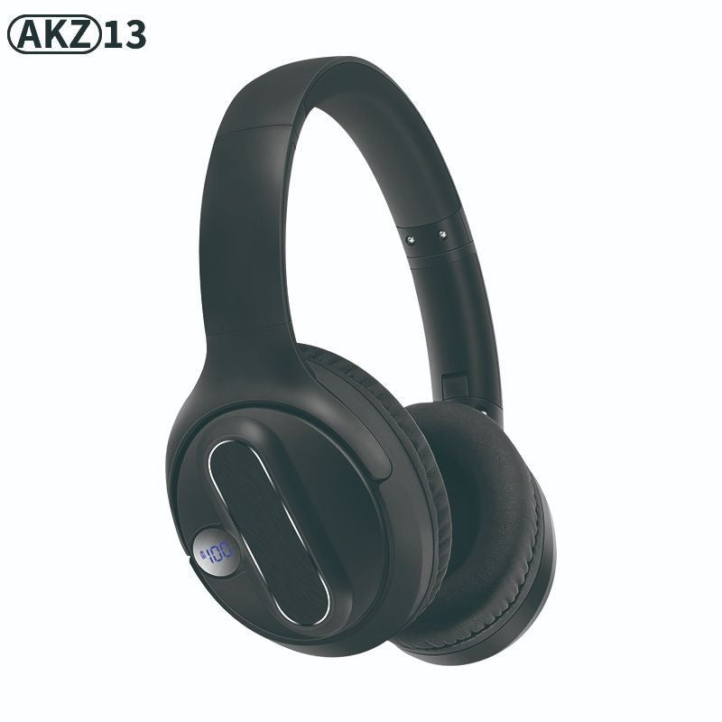 AKZ-13 wireless Bluetooth headset with battery level display and long battery life foldable - V.I.P Digital Presence