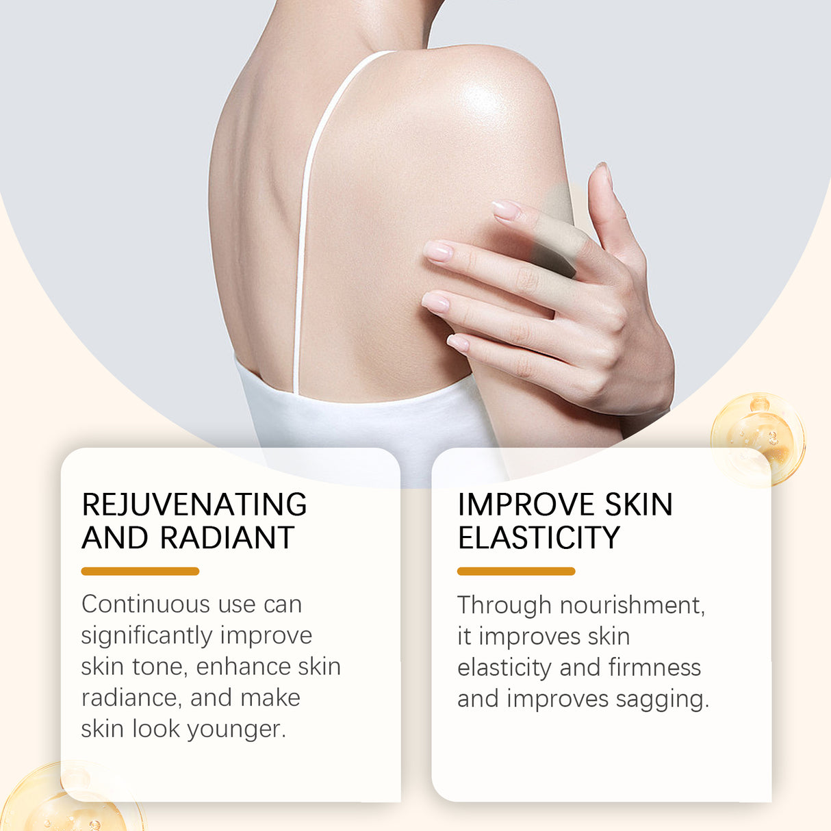 Body Skin Smoothing Moisturizer, Moisturizing Hydrating Elastic Soft Body Care Firming Cream