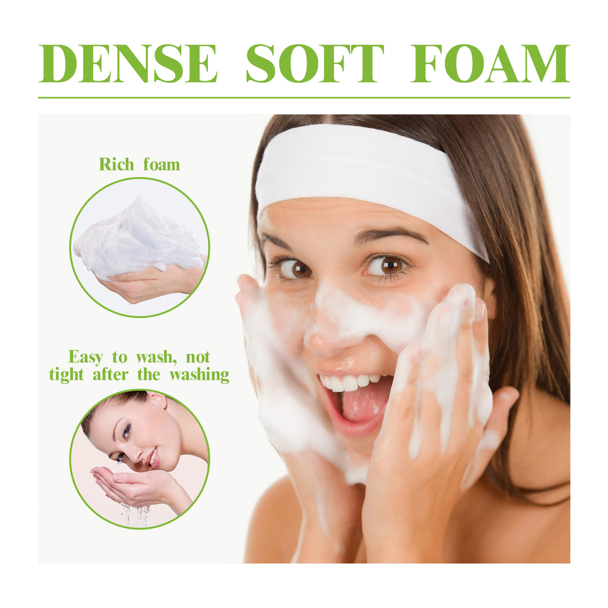 Green Tea Cleansing Mousse, A Deep Cleansing Facial Cleanser With Refreshing Oil Control And Wrinkles Reduction - V.I.P Digital Presence