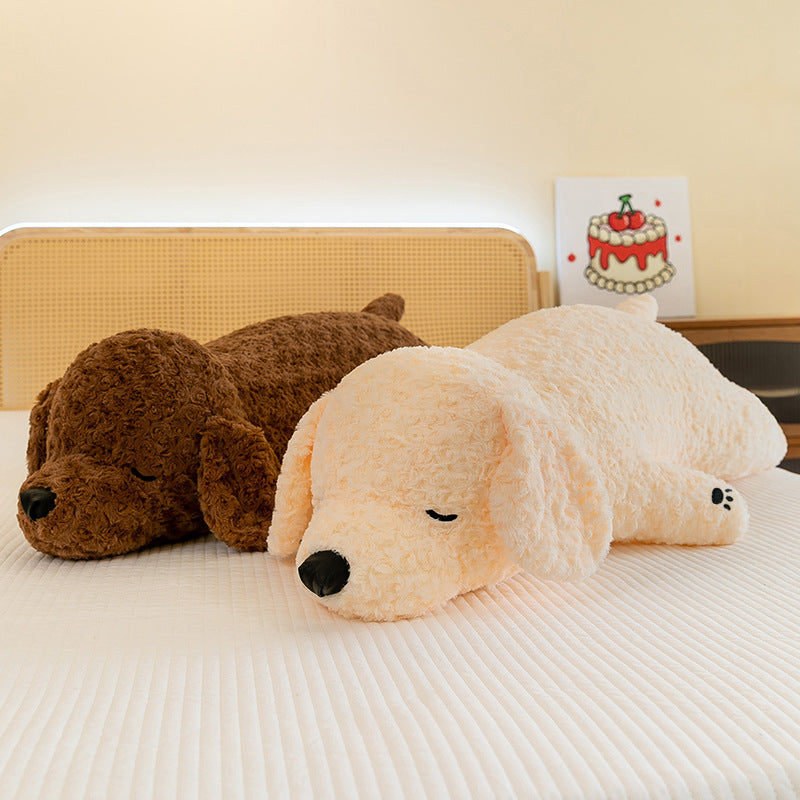 Poodle Doll Super Soft Long Pillow for Lying Dogs Bedside Pillow Doll - V.I.P Digital Presence