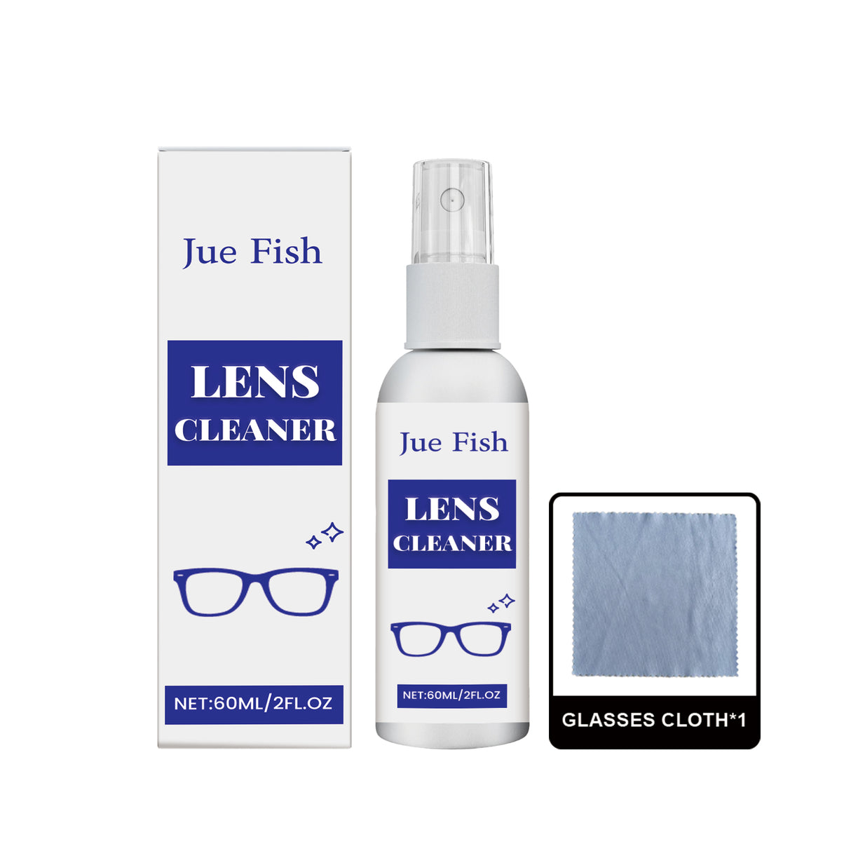 Eyeglass Cleaning Spray Cleans And Maintains Lenses With Anti-Fogging And Clear Vision Portable Cleaning Spray - V.I.P Digital Presence