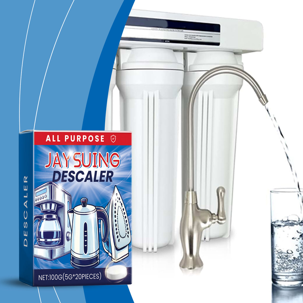 Descaling Cleaning Tablets Effectively Clean Stains Suitable For Continuous Use Of Home Environment Cleaning Tablets - V.I.P Digital Presence