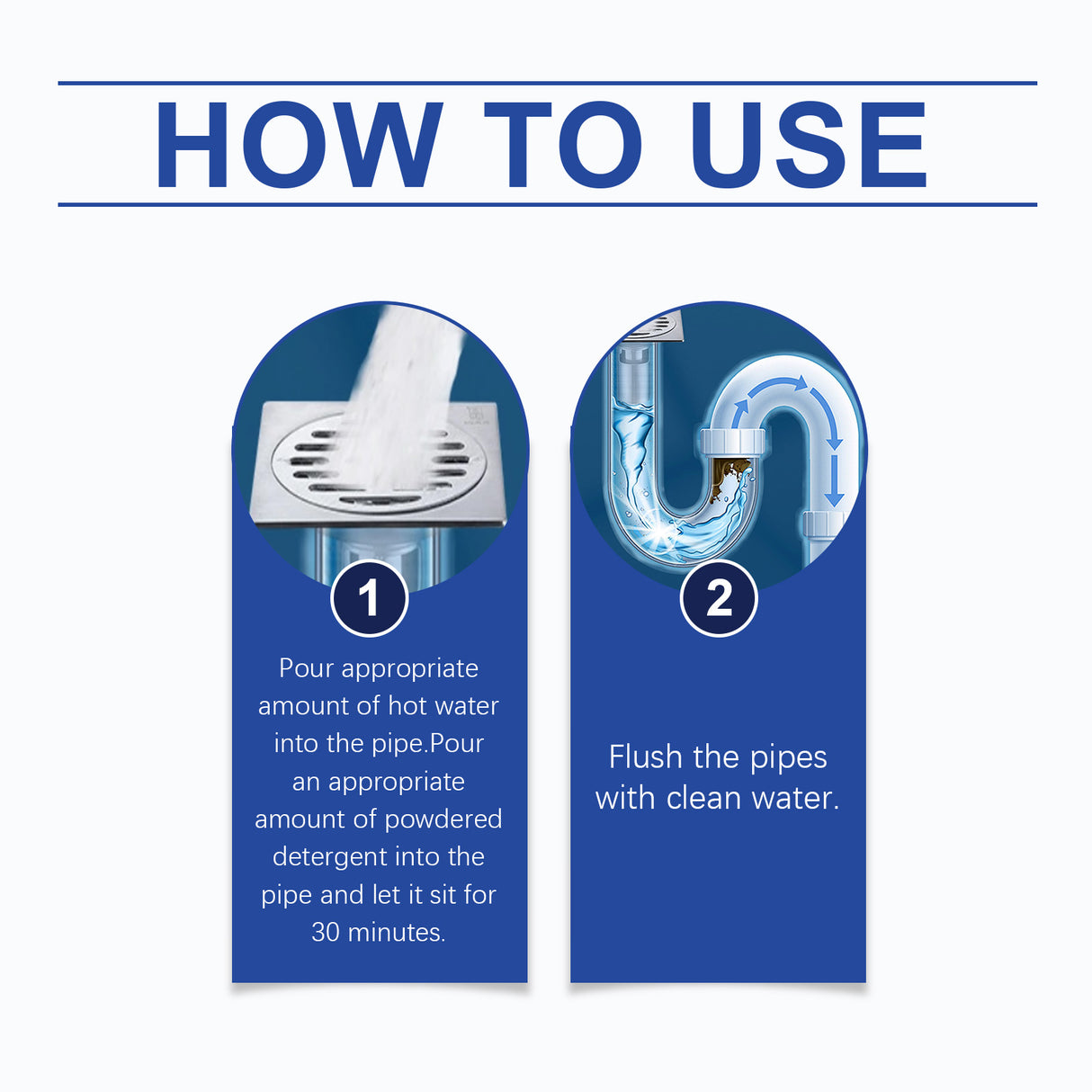 Drain Cleaner Bathroom Kitchen Pipe Drain Powerful Dredge Clean Clean Dirt - V.I.P Digital Presence