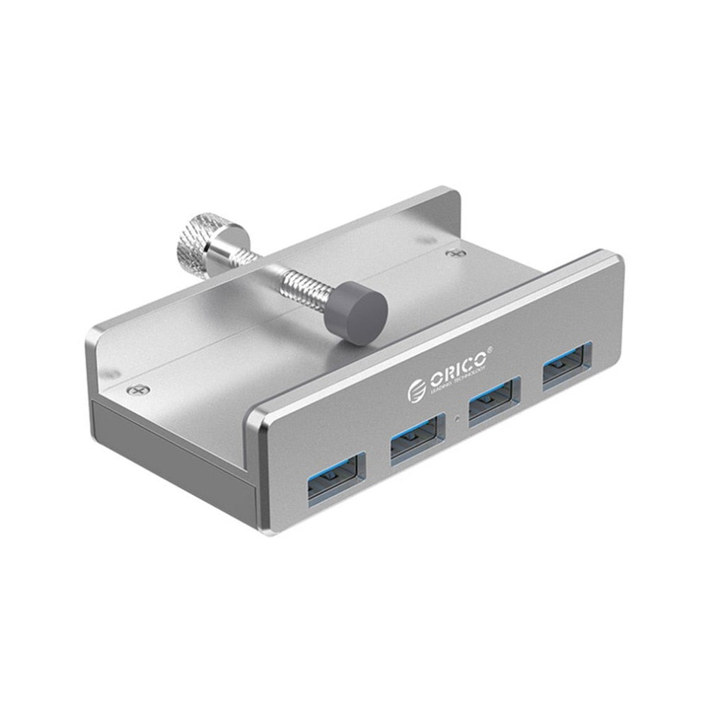 USB Hub USB 3.0 HUB Charging Hub Professional Clip Design Aluminum Alloy 4 Ports Portable Size Travel Station - V.I.P Digital Presence