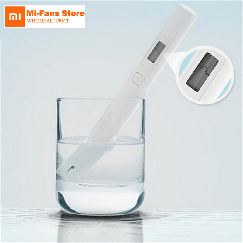 Medidor de TDS original Xiaomi MiJia Mi, probador portátil de detección de pureza del agua, prueba de calidad EC TDS-3