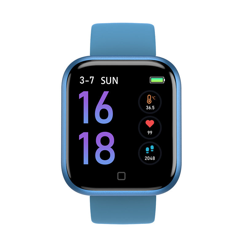 T80S Smart Bracelet Heart Rate Blood Pressure Sleep Monitoring Message Notification Chip Temperature Measurement Bracelet - V.I.P Digital Presence