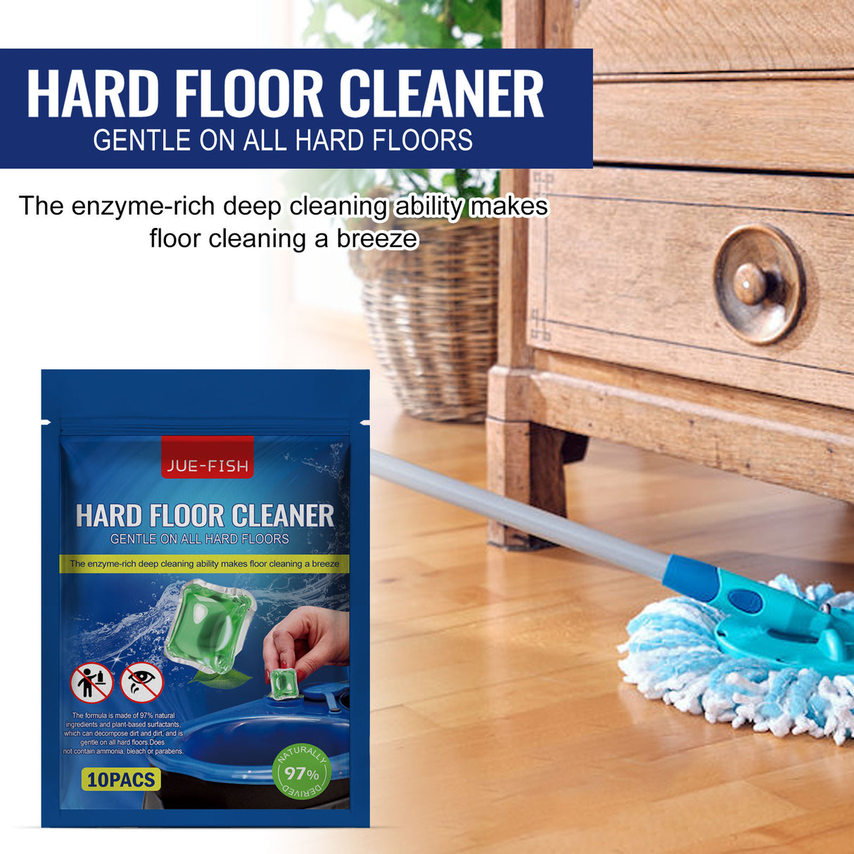 Hard Floor Cleaning Bead, Floor Cleaning Stains Stay Fragrant Polishing Brightening Tile Cleaner - V.I.P Digital Presence