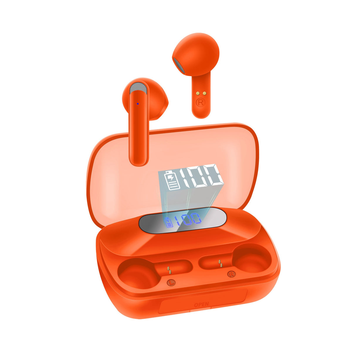 AKZ-S18 power bank tws earbuds, TW wireless BT earbuds, tws earbuds with power bank - V.I.P Digital Presence