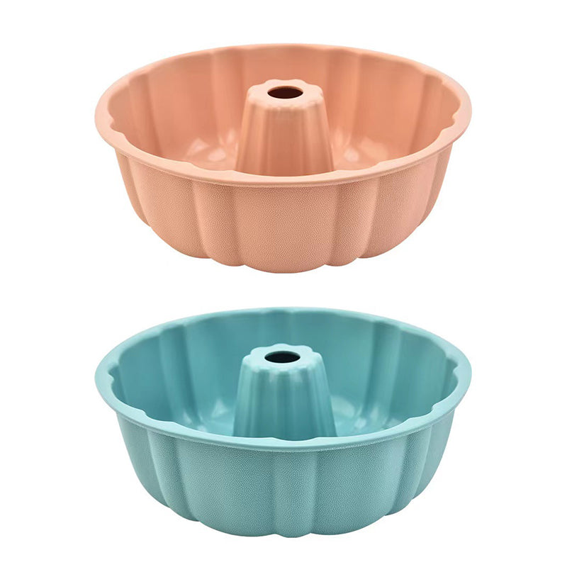 10-inch Non-Stick Silicone Bundt Pan - Multipurpose Baking Mold for Cakes, Jello & Gelatin - V.I.P Digital Presence