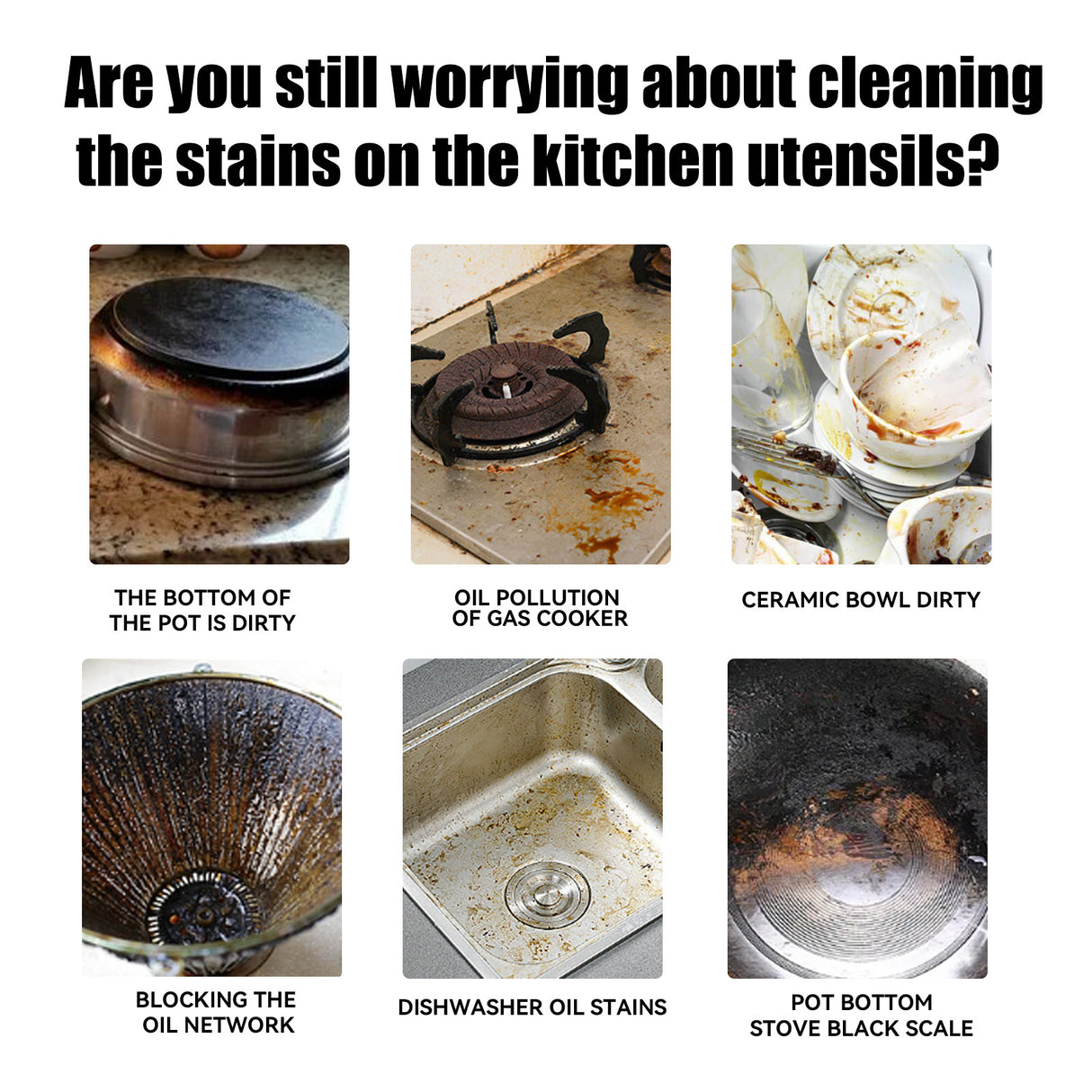 Cooktop Cleaner Cream, Wash The Kitchen Stove Basin To Remove Oil Stains And Dirt To Remove Black Dirt At The Bottom Of The Pot - V.I.P Digital Presence