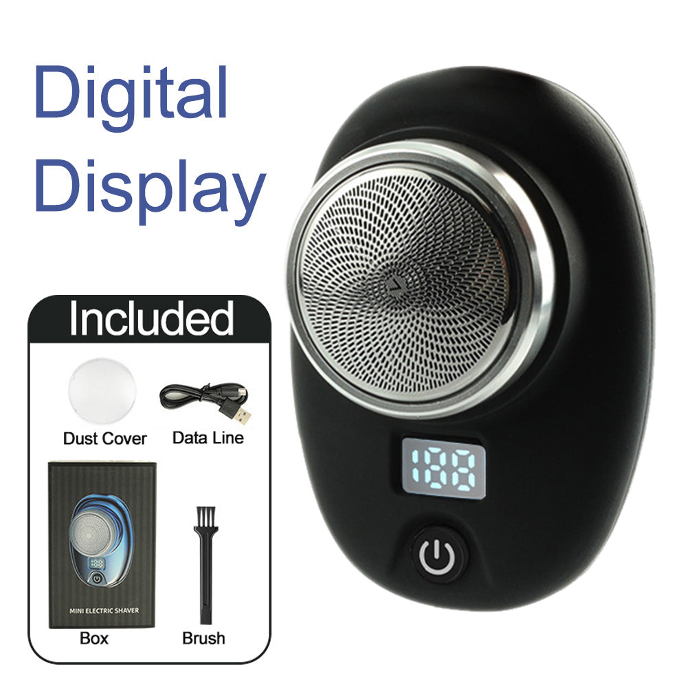 Mini portable rechargeable shaver powerful travel small steel cannon shaver car electric shaver - V.I.P Digital Presence