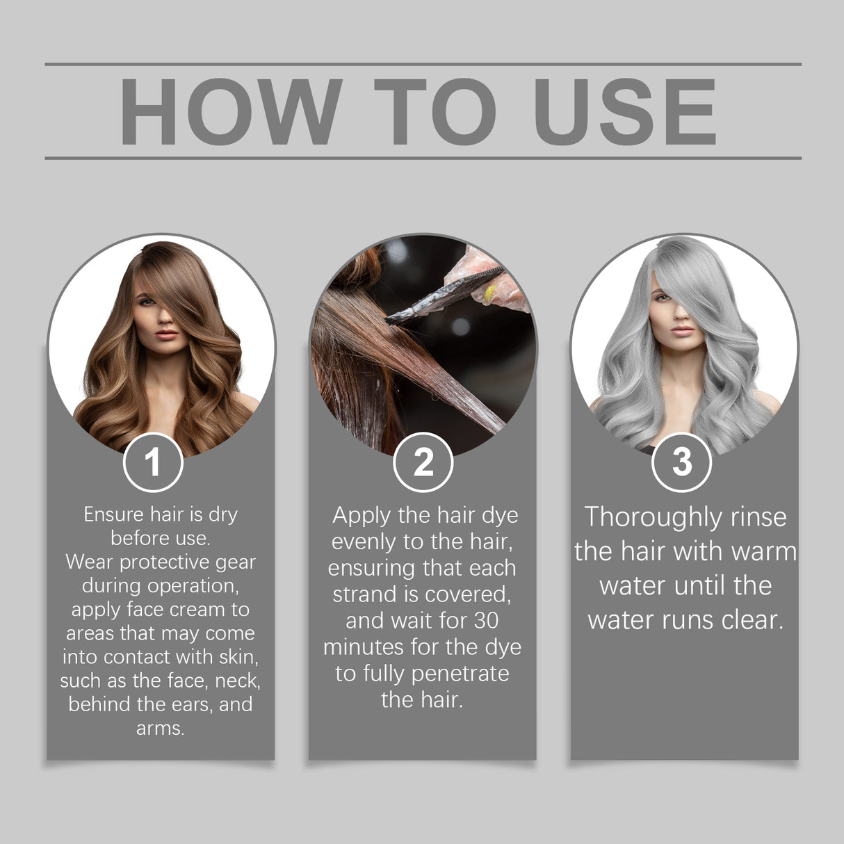 Grey Hair Cream Moisturizes Hair For A Long Time - V.I.P Digital Presence
