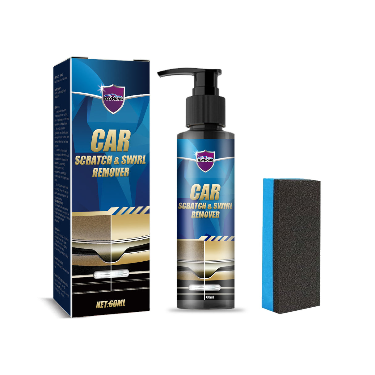Car Scratch & Swirl Remover, Car Polishing Scratch Repair Paint Curing Renovation Touch-Up Detailer - V.I.P Digital Presence