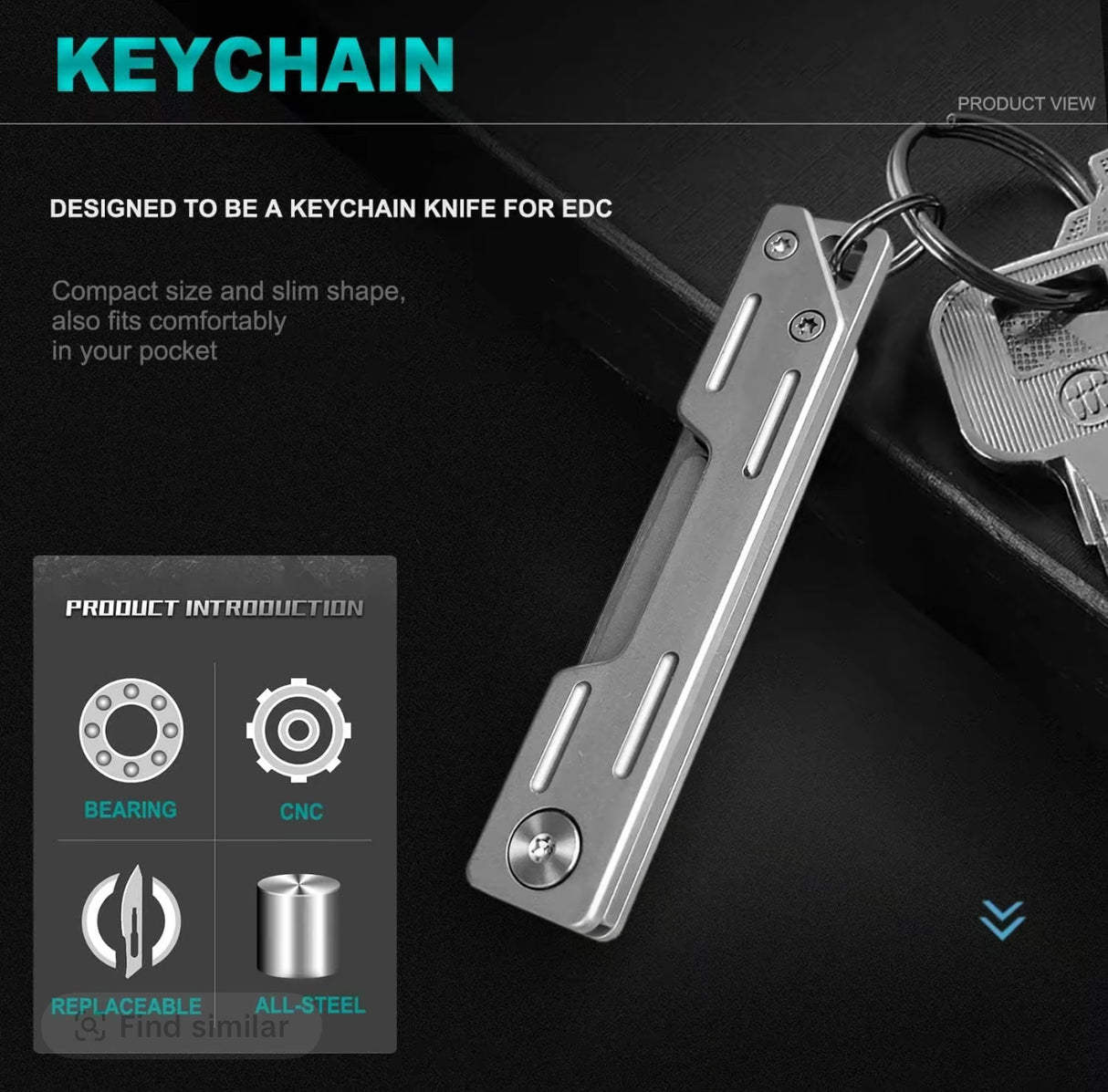 EdgeLite Folding Scalpel