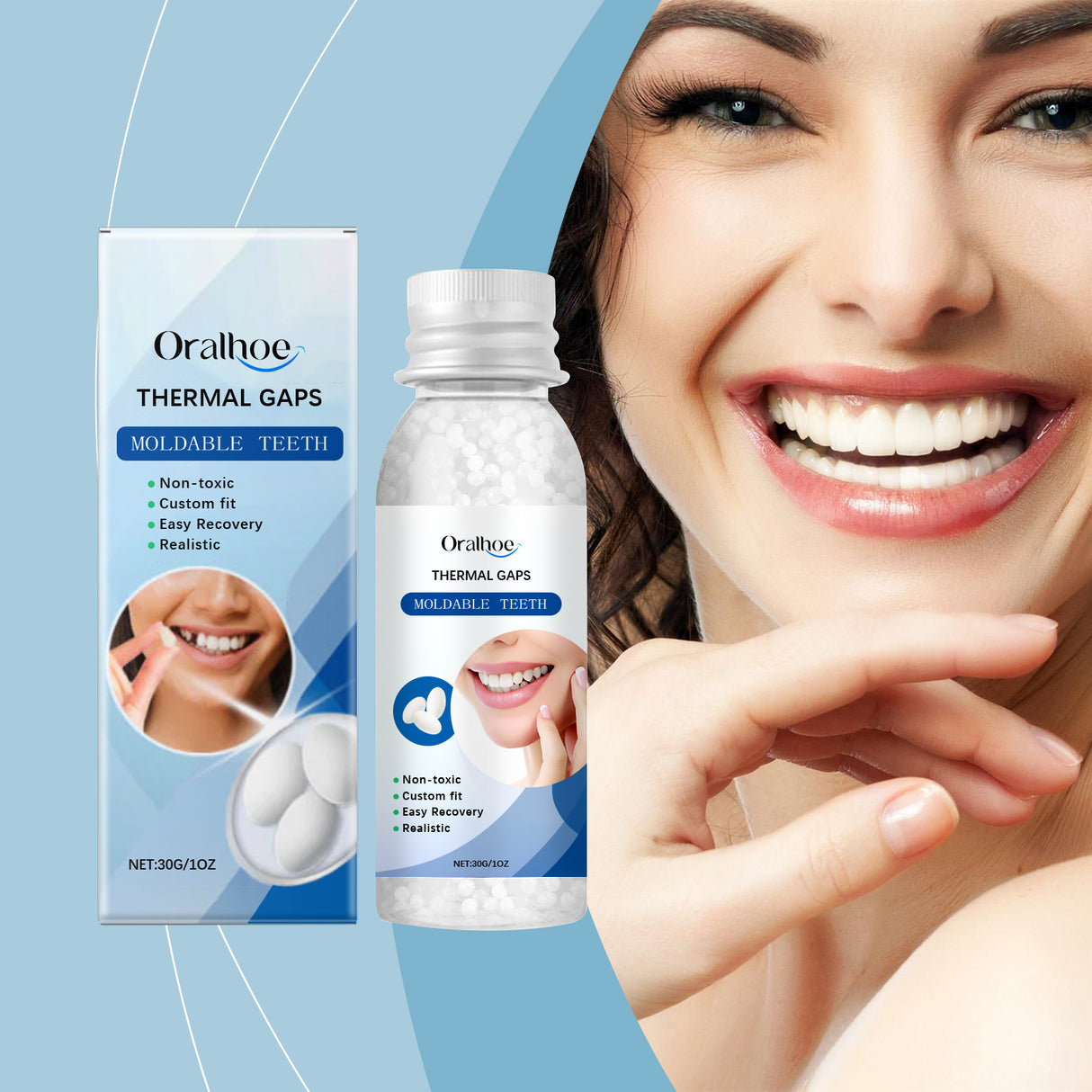 Can Shape Solid Dental Glue To Modify Teeth Temporary Hole Filling Glue Denture Glue - V.I.P Digital Presence