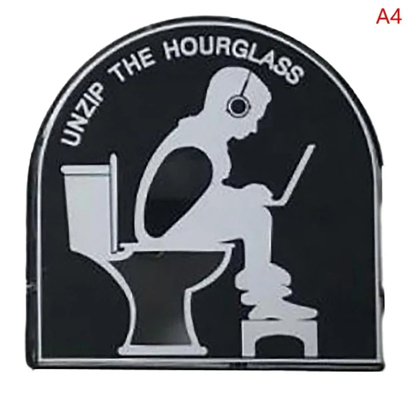 Time Out Stool Sand 5 Minute Restroom Clock Hourglass Valentine's Day Birthday Gift Creative Timers Kids Boyfriend Husband Gift - V.I.P Digital Presence