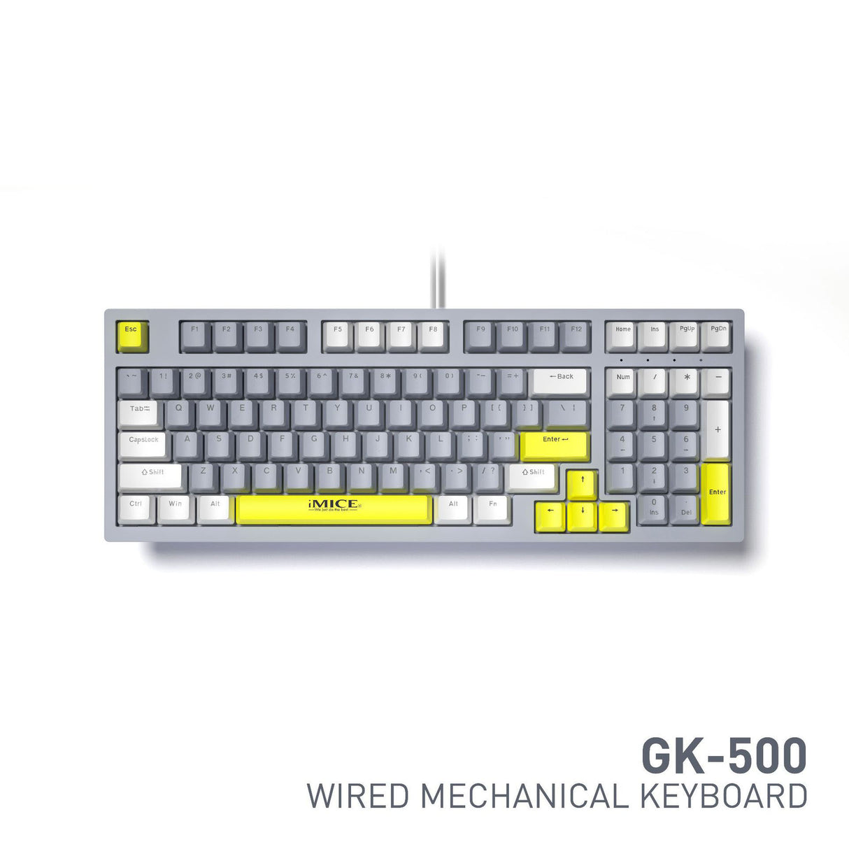 Wired green axis, red axis, tea axis, black axis mechanical keyboard, e-sports game keyboard - V.I.P Digital Presence