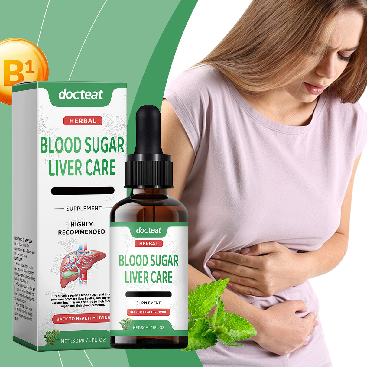 Herbal Body Care Drops Body Relief Discomfort Daily Massage Body Care Drops - V.I.P Digital Presence