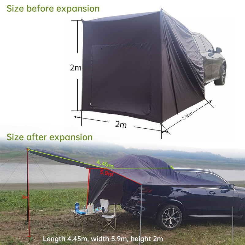 Large Multifunctional Outdoor Zipper Tents for Camping - Water - Repellent, Rainproof, Sunscreen, for Multiple People - V.I.P Digital Presence