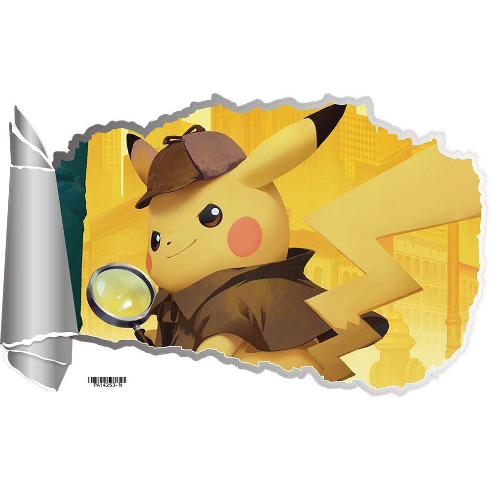 New 3D Pikachu Wall Sticker Pok é mon Wallpaper Self adhesive Cartoon Graffiti Anime Poster Children's Room PVC - V.I.P Digital Presence