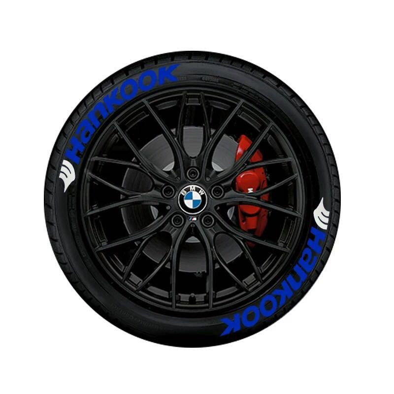 【 Font Set 】 Car Tire Stickers Tire Letter Stickers English Letter 3D Stereoscopic Stickers - V.I.P Digital Presence