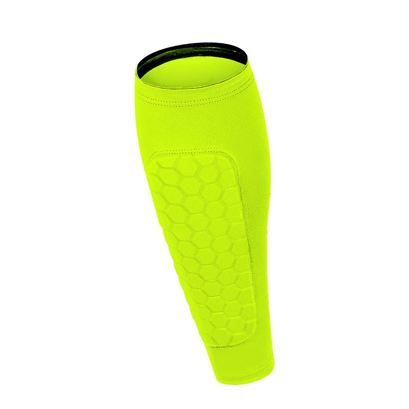 Sports calf protection honeycomb anti-collision leg protectors football basketball cycling running equestrian shin protectors