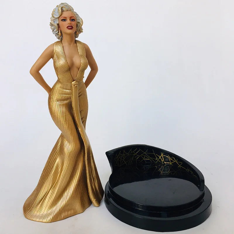 Hot toys Marilyn Monroe beautiful woman Immovable statue With base cake Pendant Collectible decoration Model Toy Figures gifts - V.I.P Digital Presence